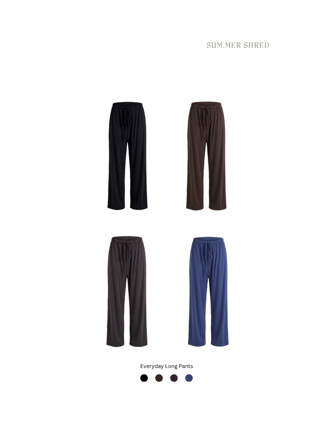 Everyday Basic Long Pants