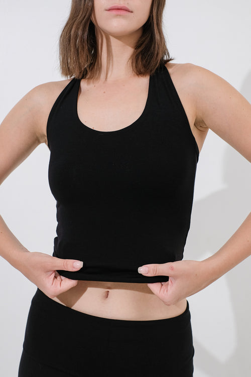 Back Knot Halter Top