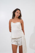 Monaco Strappy Satin Top
