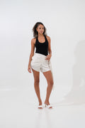 Monaco Wrapped Satin Shorts