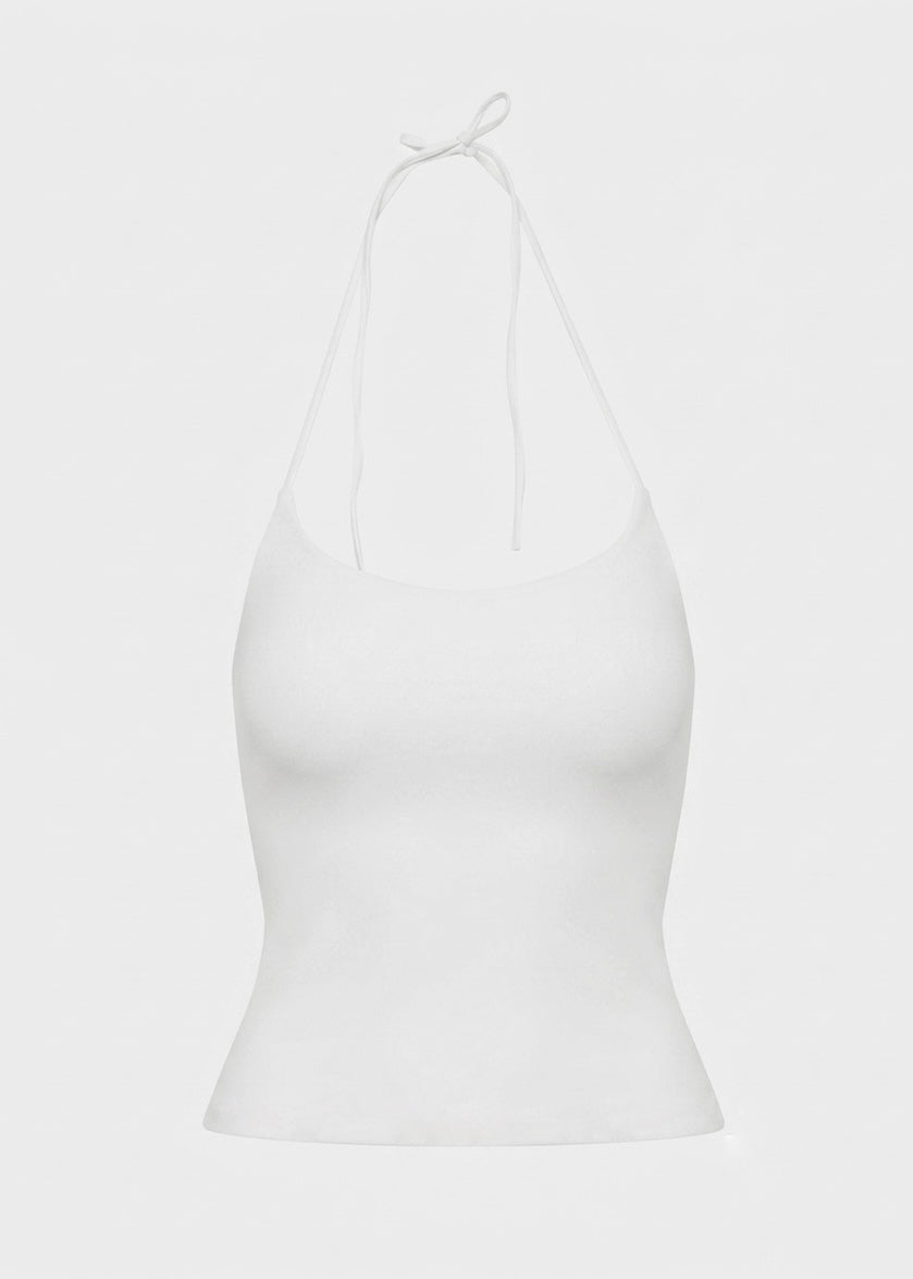 Spaghetti Strap Halter Top